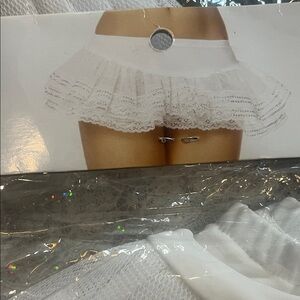 White Lace Mini petticoat